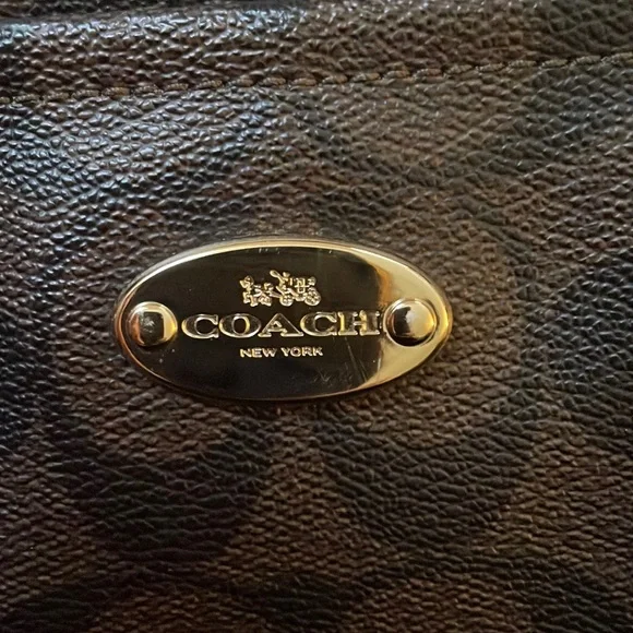 Large oversized Coach tote bag - Picture 4 of 15